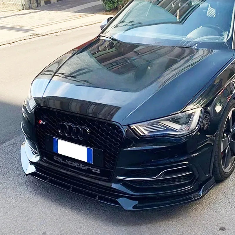 Audi Gloss Black Front Splitter for 8V A3 & S3 PFL