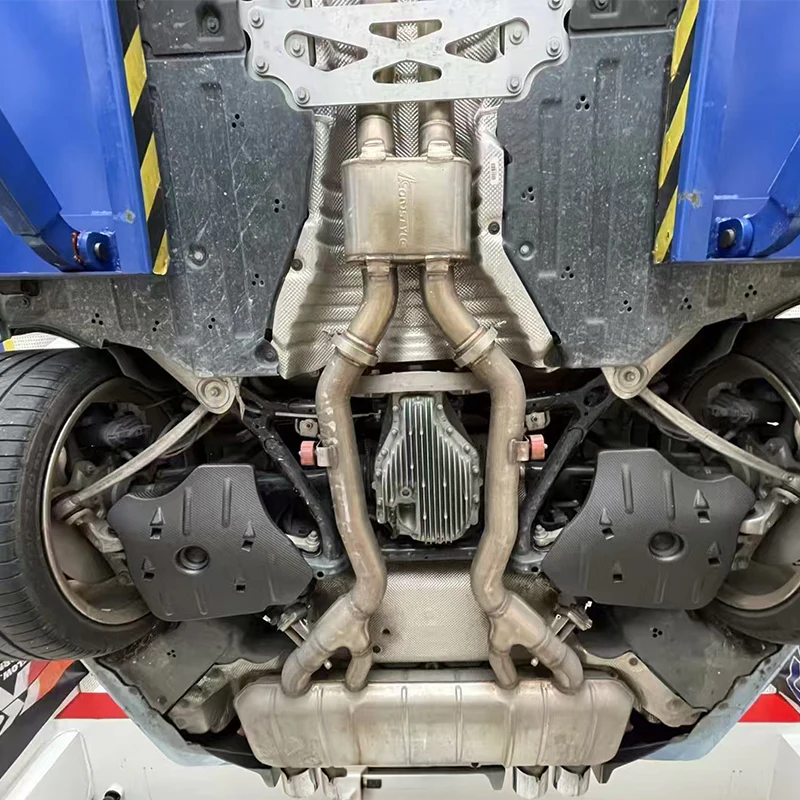 BMW Pre-Preg Carbon Fiber Rear Underbody Aero Panels for G87 M2 & G80 M3 & G82 M4