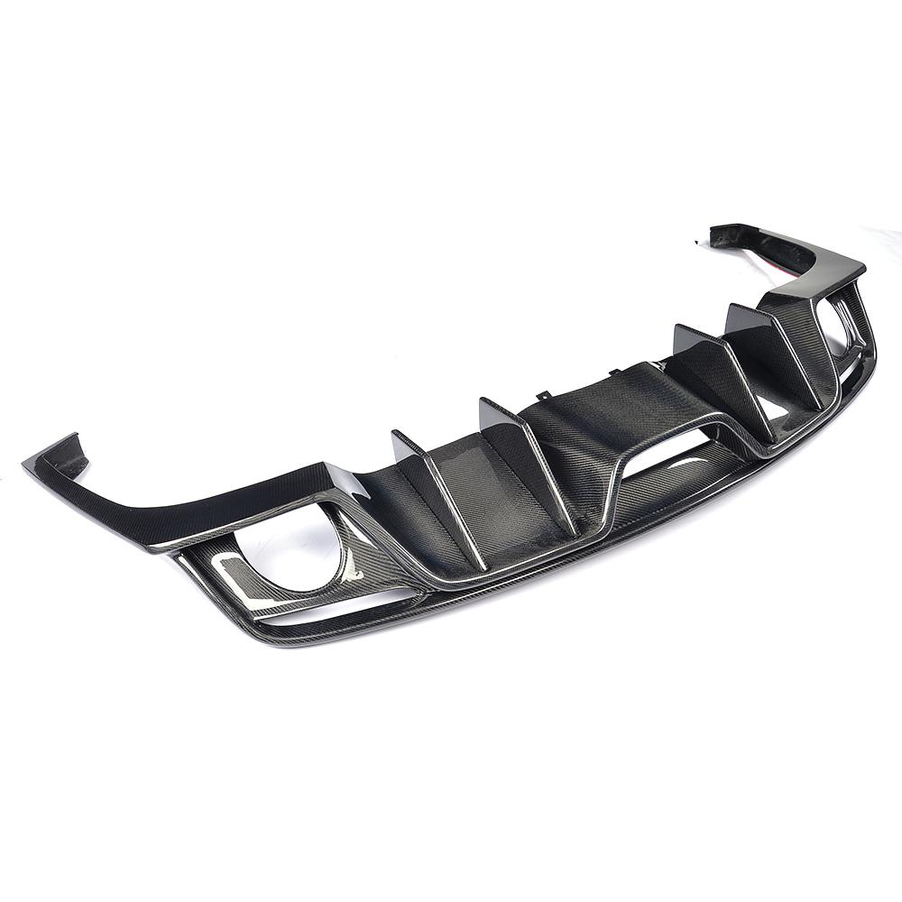 Ford Carbon Fiber AR Style Rear Diffuser for Mustang 2015-2017
