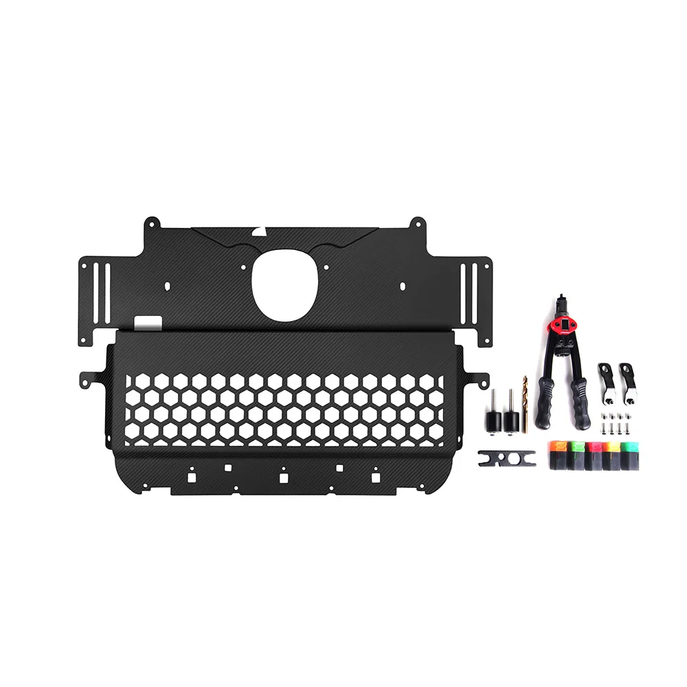 BMW Pre-Preg Carbon Fiber Oil Cooler Guard for G87 M2 & G80 M3 & G82 M4