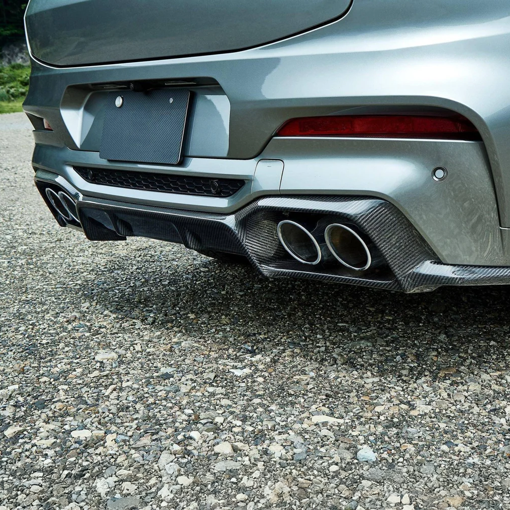 BMW Carbon Fiber 3D Designs Style Rear Diffuser for F98 X4M