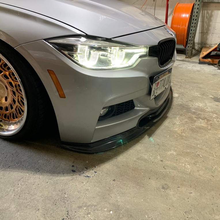 BMW Carbon Fiber VRS Style Front Splitter for F30