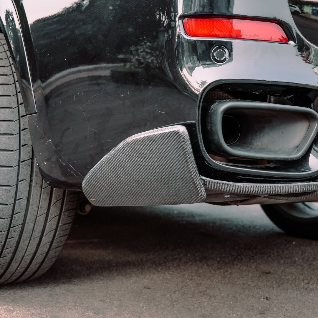 BMW Carbon Fiber M Performance Style Rear Spats for F15 X5 Series