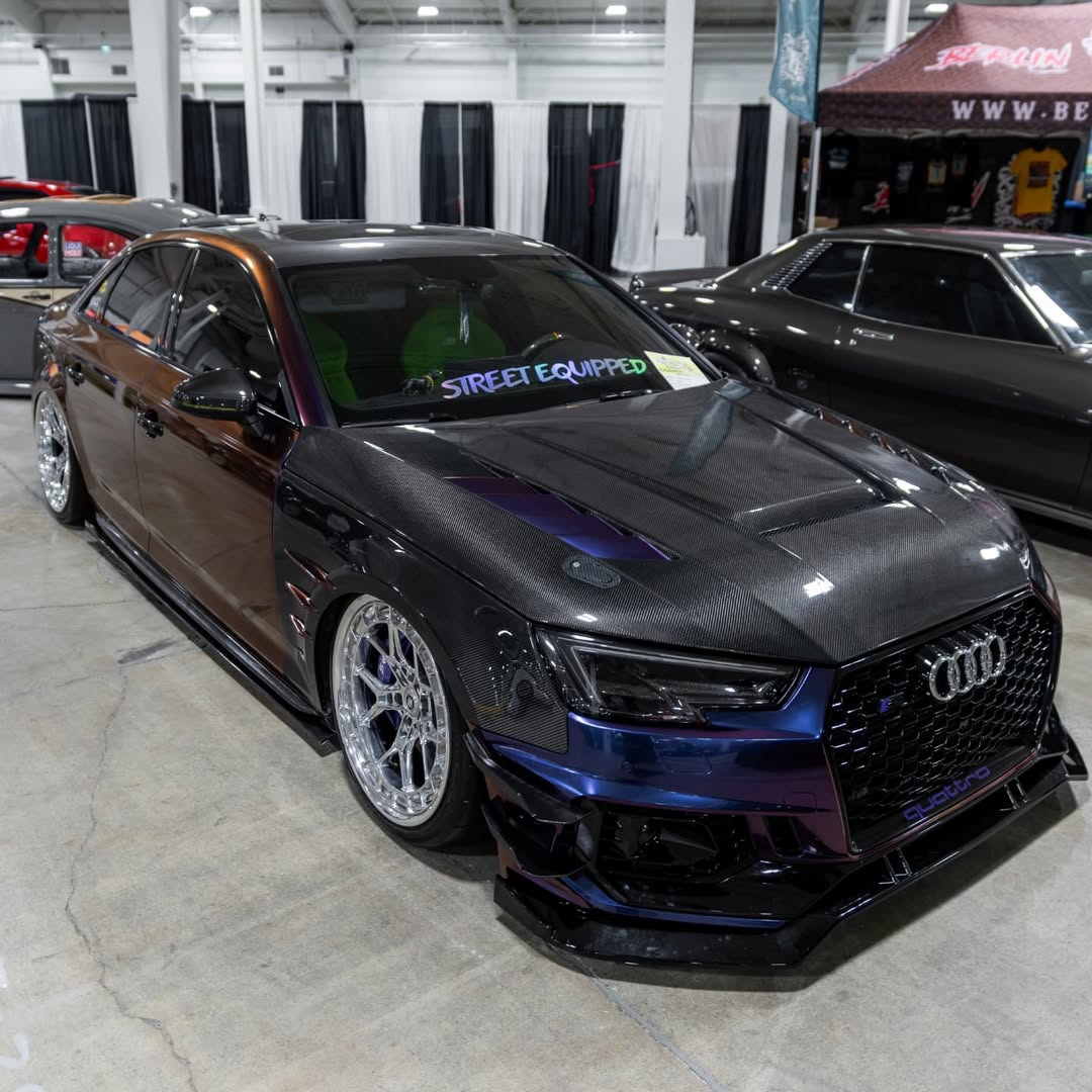 Audi TAKD Pre-Preg Carbon Fiber Front Fenders for B9 & B9.5 A4 & S4