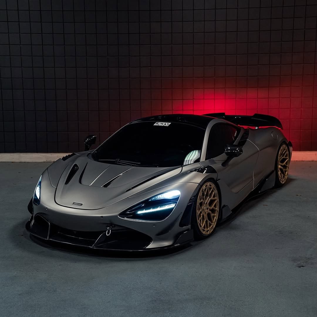 McLaren Pre-Preg Carbon Fiber Ryft Style Front Canards for 720S