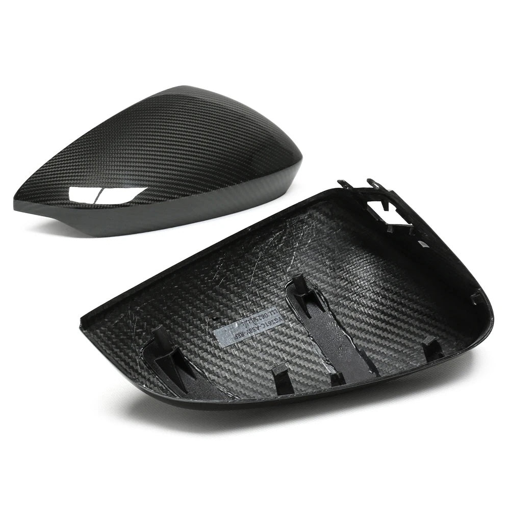 Audi Pre-Preg Carbon Fiber Mirror Caps for 8Y