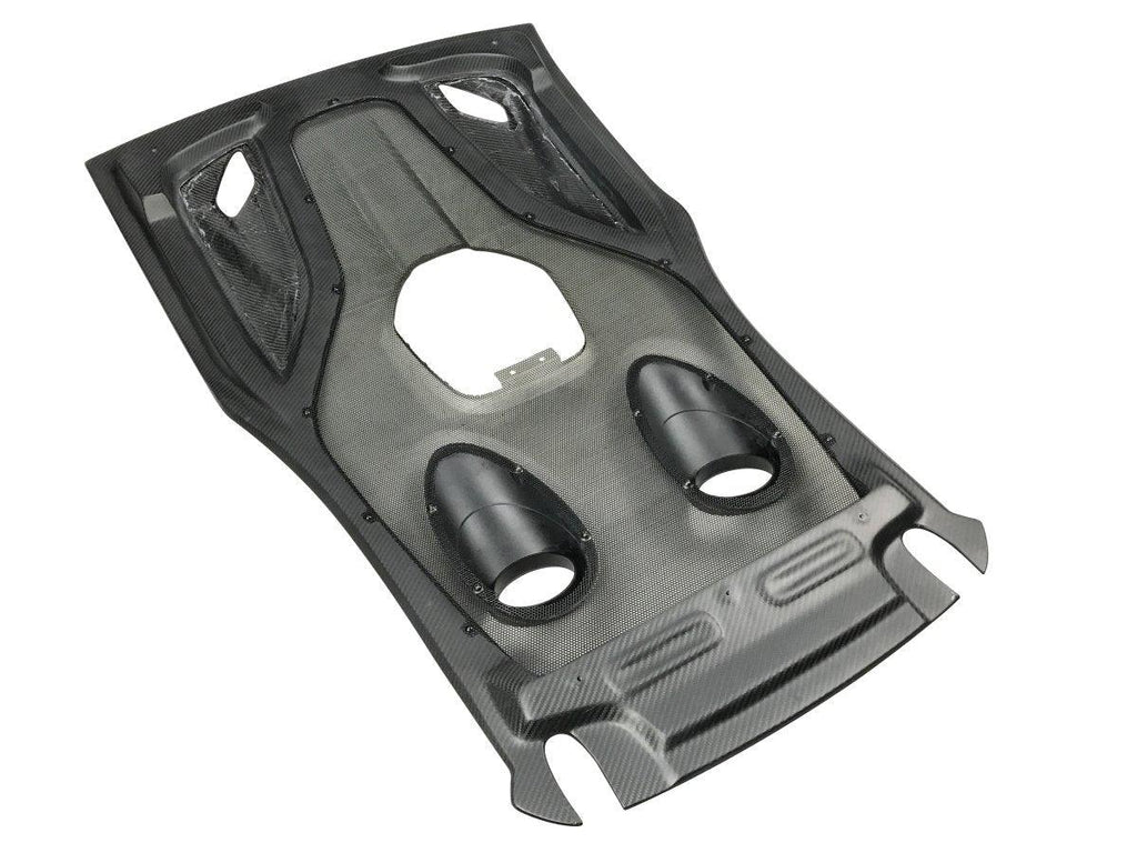 McLaren Pre-Preg Carbon Fiber 600LT Style Rear Engine Cover for 540C & 570GT & 570S