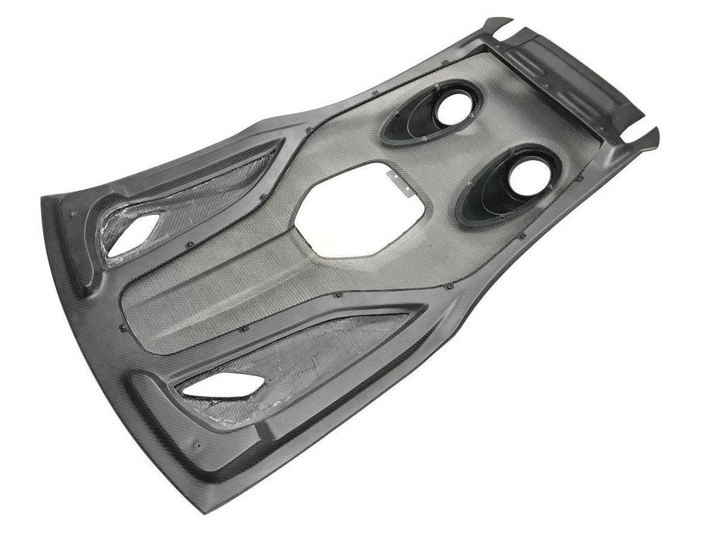 McLaren Pre-Preg Carbon Fiber 600LT Style Rear Engine Cover for 540C & 570GT & 570S