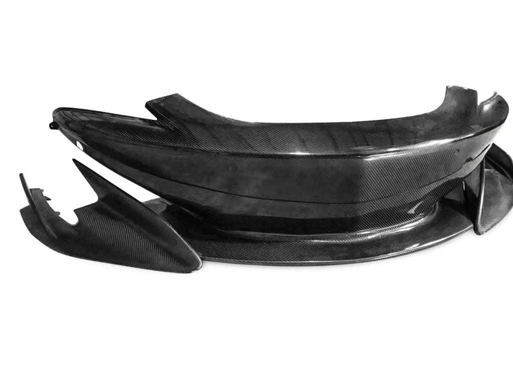 McLaren Pre-Preg Carbon Fiber 600LT Style Front Bumper & Splitter for 540C & 570GT & 570S