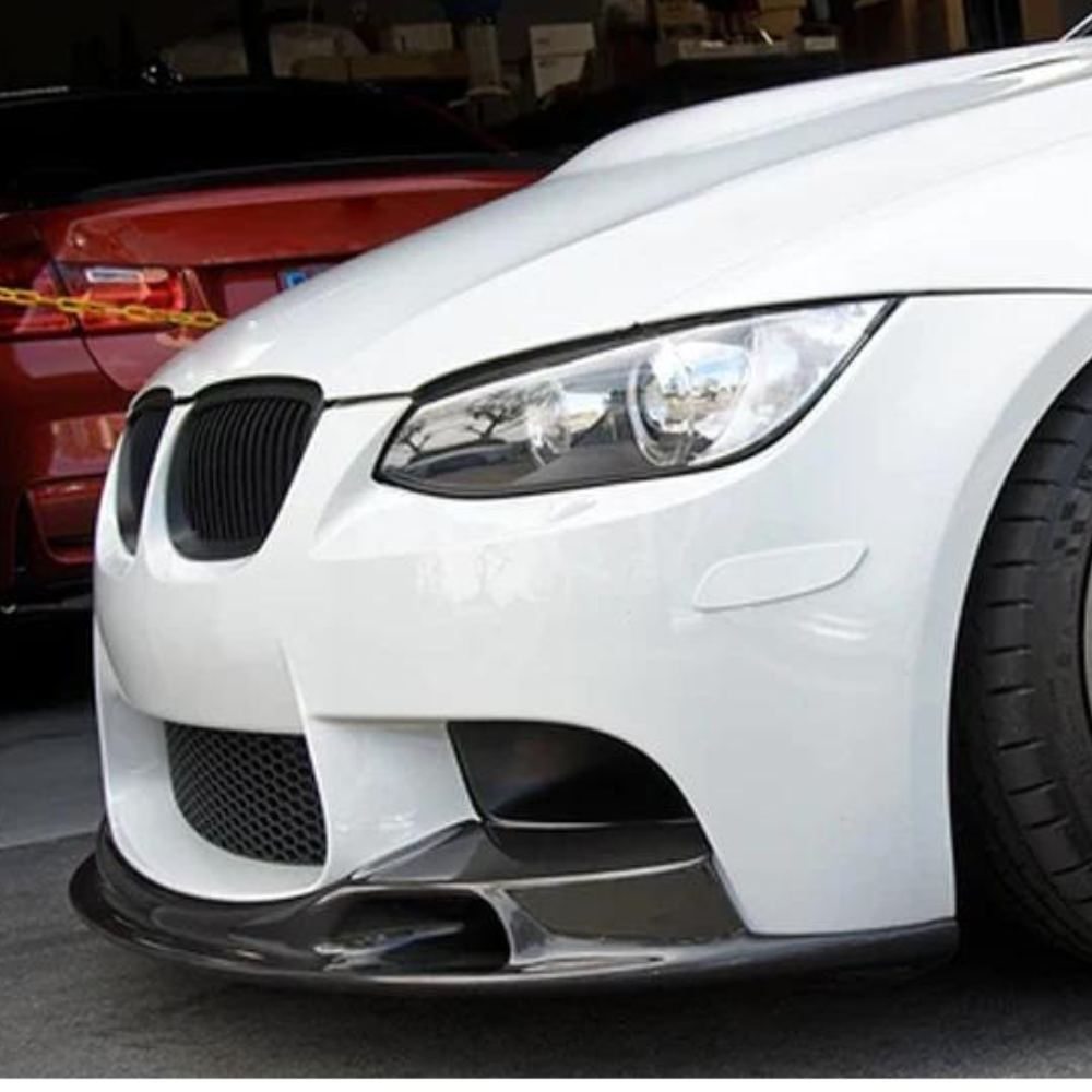BMW Carbon Fiber Vorsteiner GTS Style Front Splitter for E92 M3