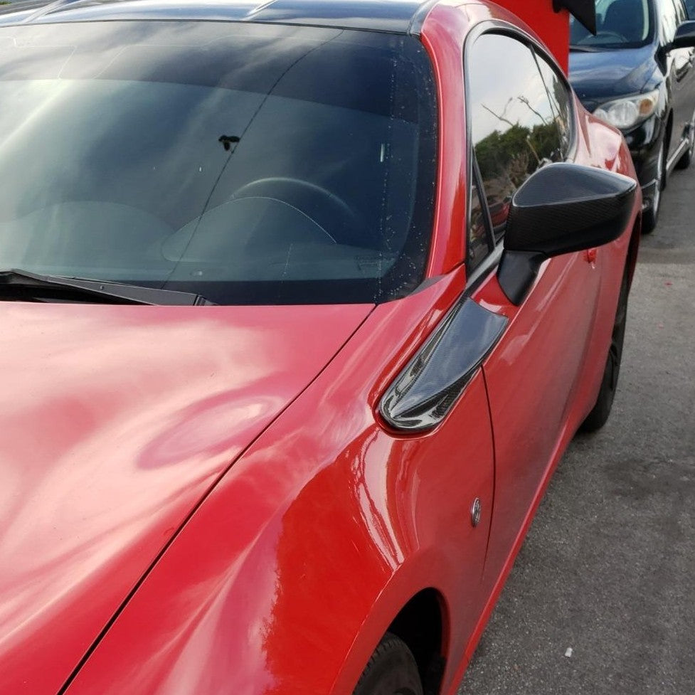 Toyota & Subaru Carbon Fiber Front Fender Trims for ZN6/ZC6 GT86 & BRZ PFL