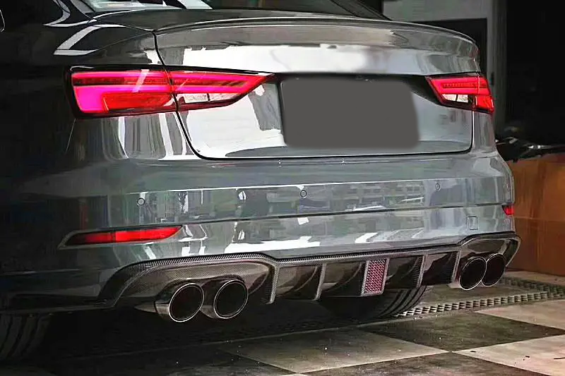 Audi Carbon Fiber EEA Designs Rear Diffuser for 8V FL