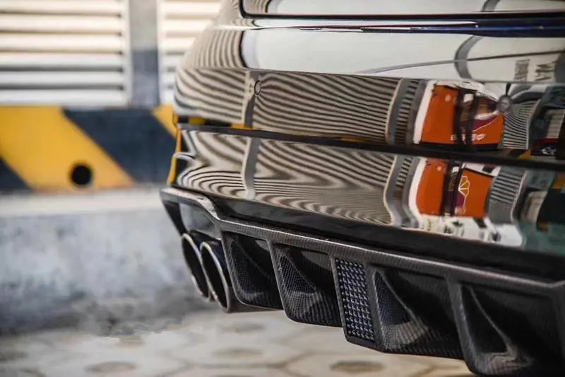 Audi Carbon Fiber EEA Designs Rear Diffuser for 8V FL