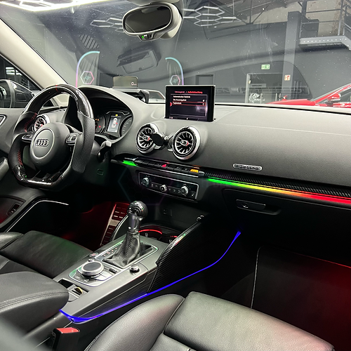 Audi interior deals lighting
