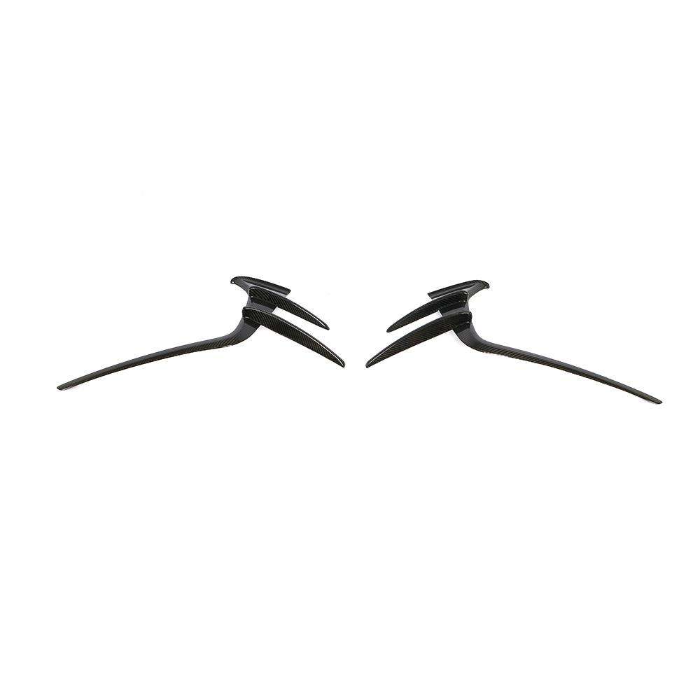 Audi Carbon Fiber JSL Style Front Bumper Canards for C8 & C8.5 A7 & S7