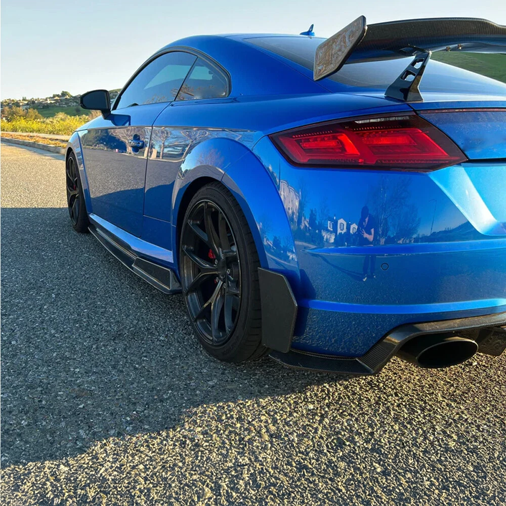 Audi Carbon Fiber Performance Style Rear Bumper Canards for MK3 TT & TTS & TTRS PFL