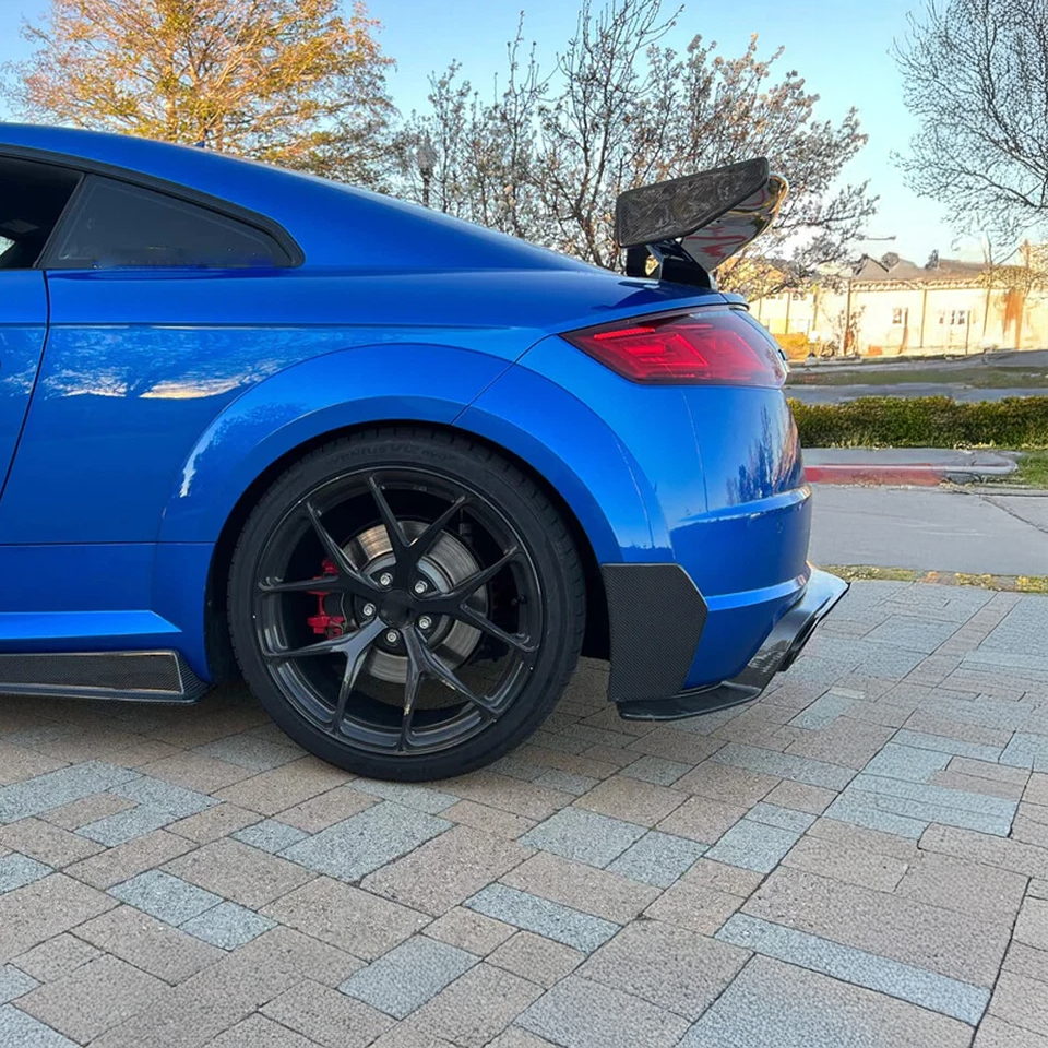 Audi Carbon Fiber Performance Style Rear Bumper Canards for MK3 TT & TTS & TTRS PFL