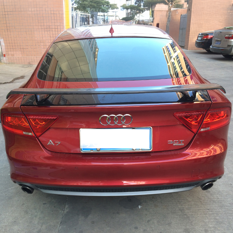Audi Carbon Fiber TTS Style Rear Spoiler for C7/C7.5 A7 & S7 & RS7