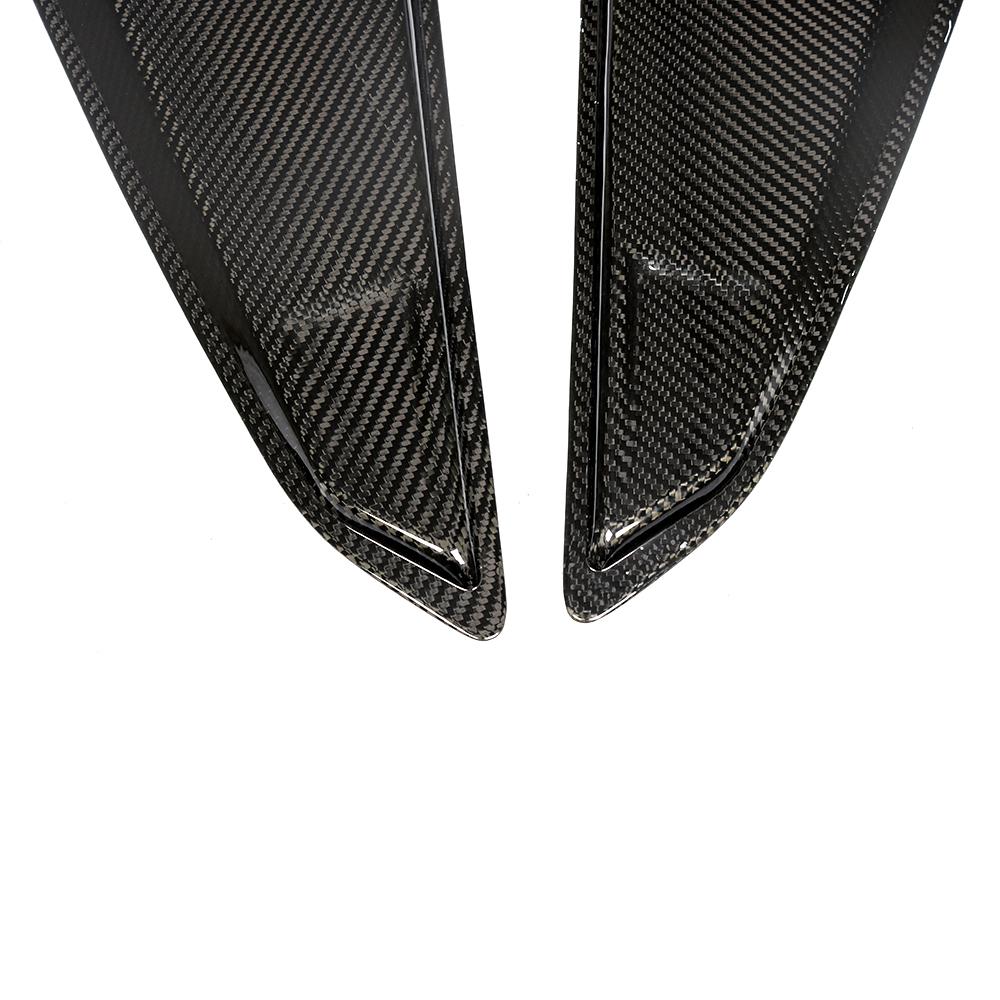 Audi Pre-Preg Carbon Fiber Rear Window Scoops for MK3 TT & TTS & TTRS PFL