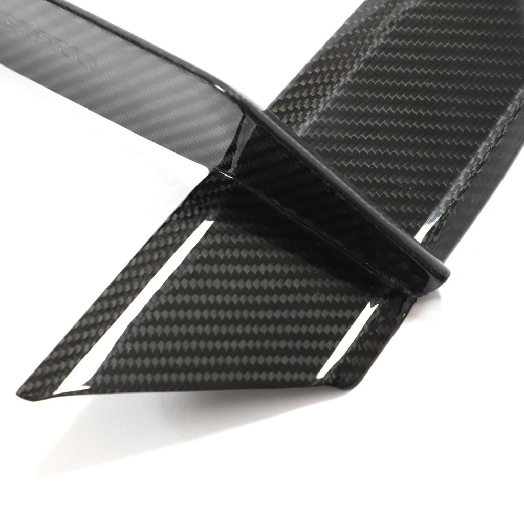 Audi Pre-Preg Carbon Fiber ABT Style Front Air Vent Trim for C8 RS6 & RS7