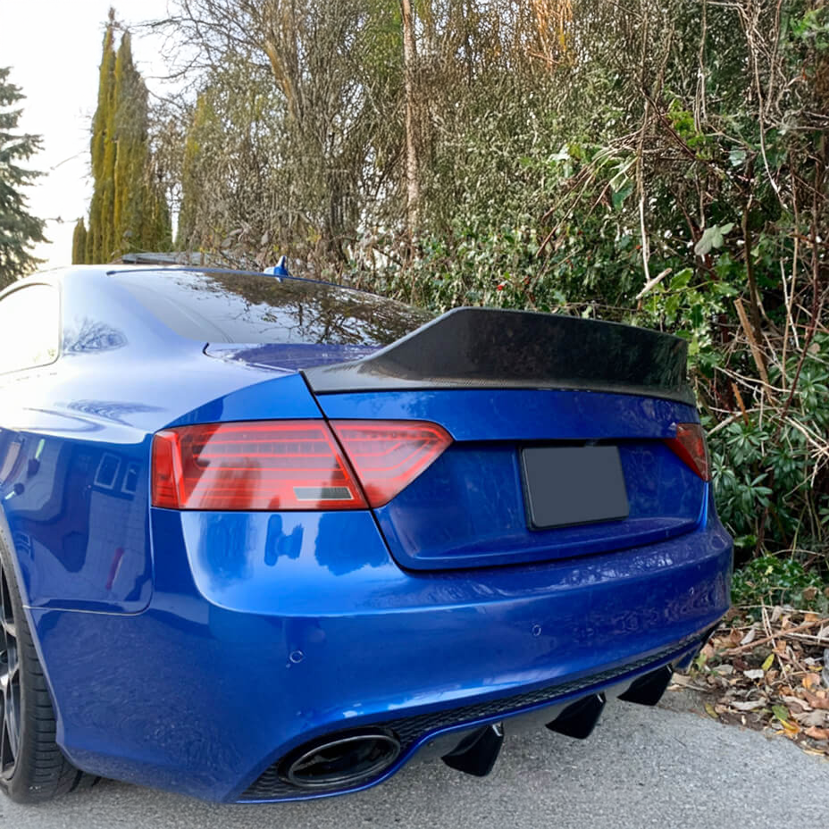Audi Carbon Fiber JSL Style Rear Spoiler for B8 & B8.5 RS5
