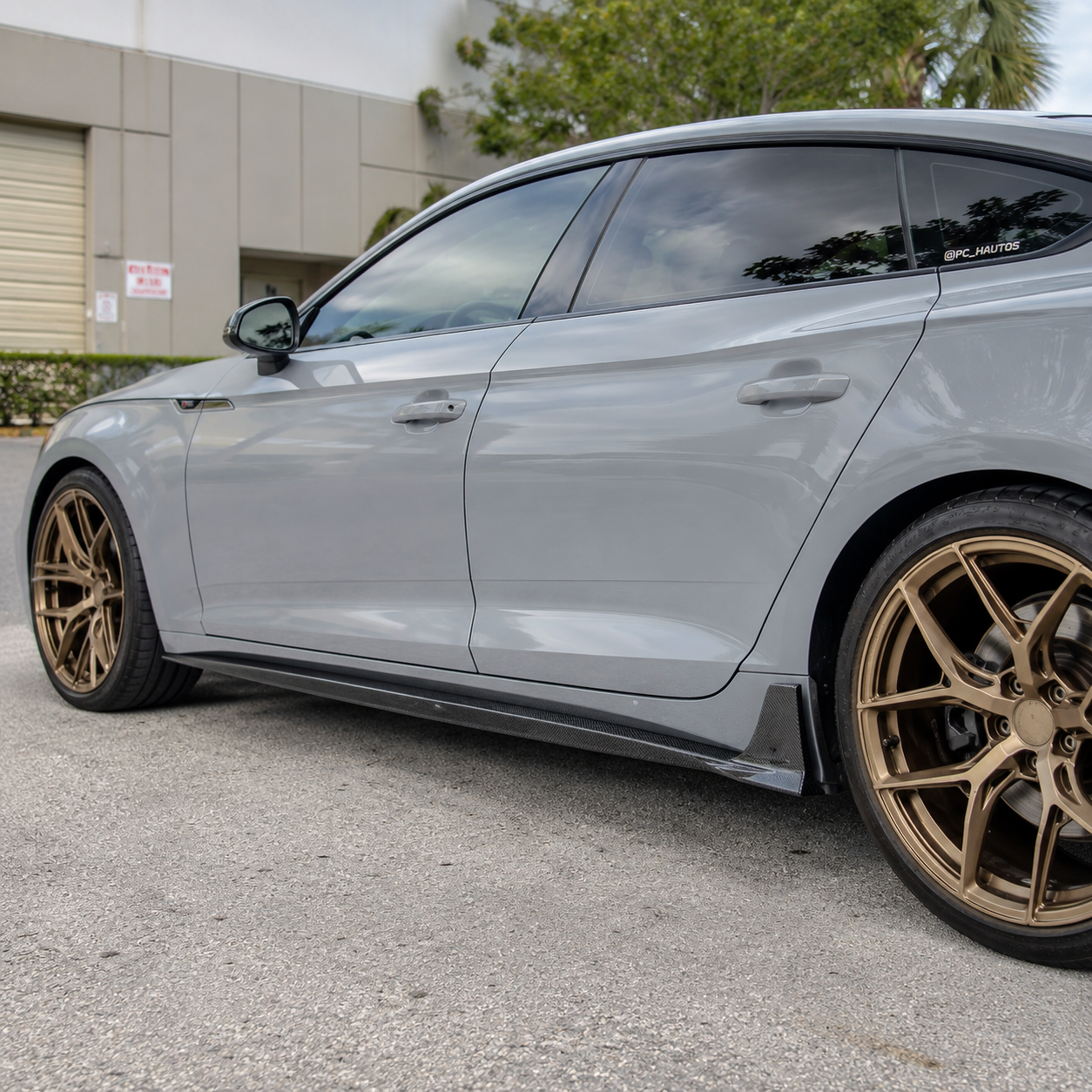 Audi Carbon Fiber JSL Style Side Skirts for B9.5 A5 / S5