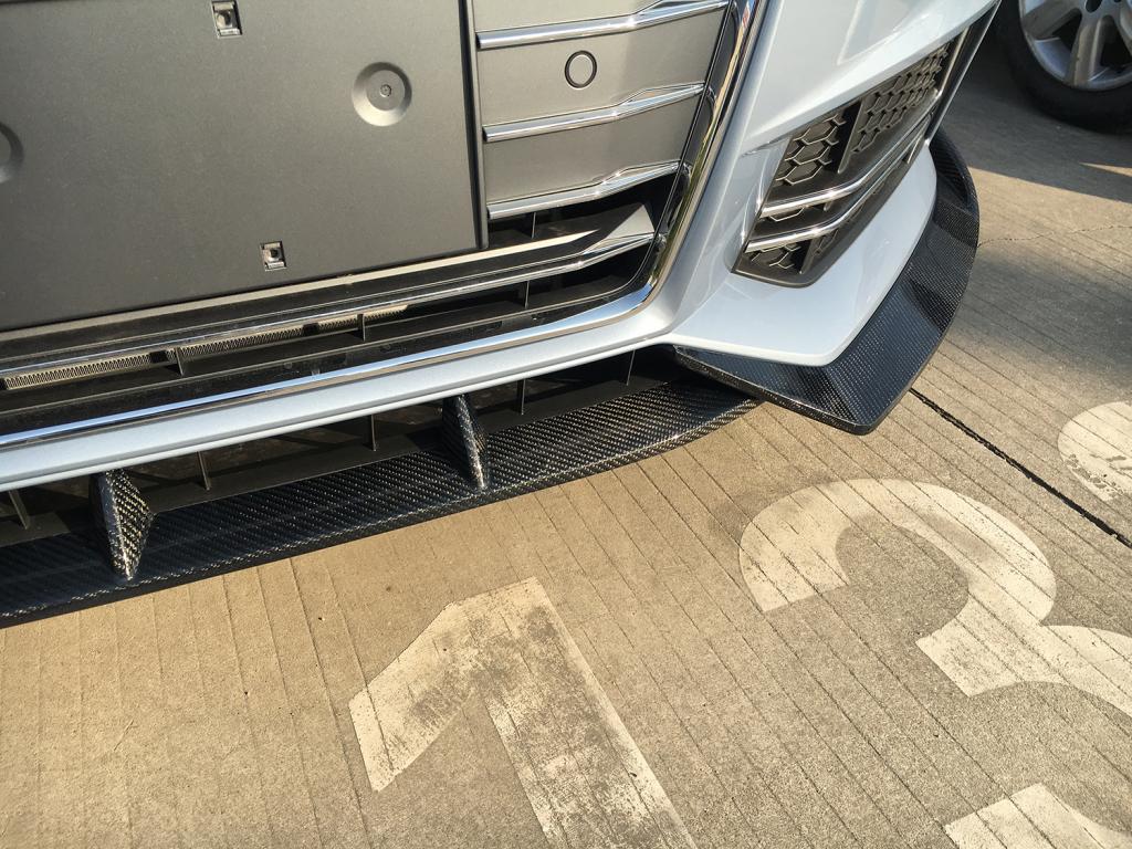 Audi Carbon Fiber ML Style Front Splitter for B9