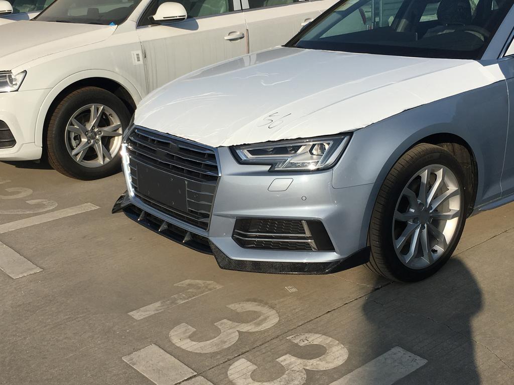 Audi Carbon Fiber ML Style Front Splitter for B9