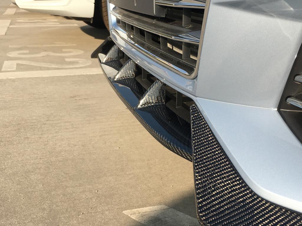 Audi Carbon Fiber ML Style Front Splitter for B9