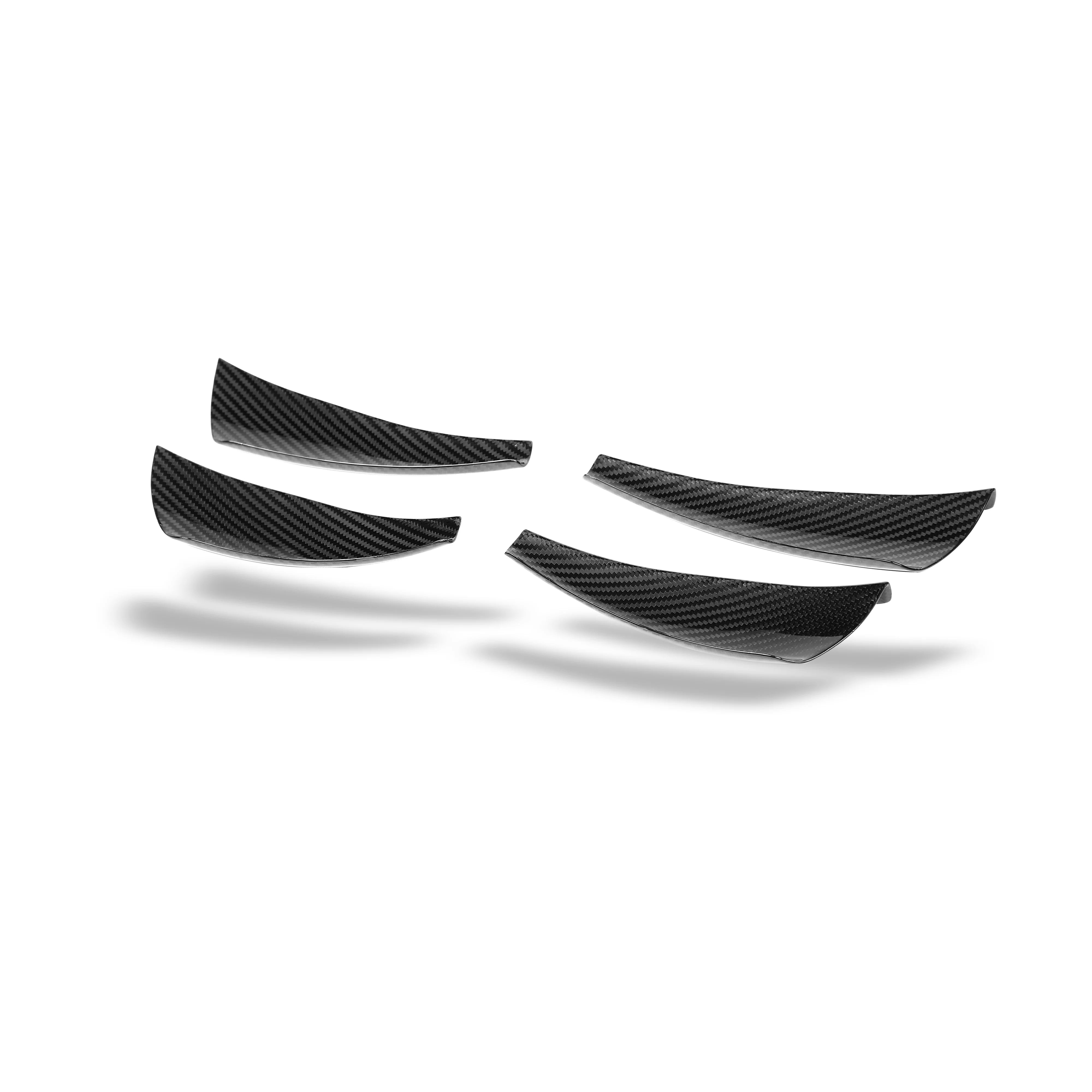 BMW RZ-R Pre-Preg Carbon Fiber Front Bumper Canards for G87 M2