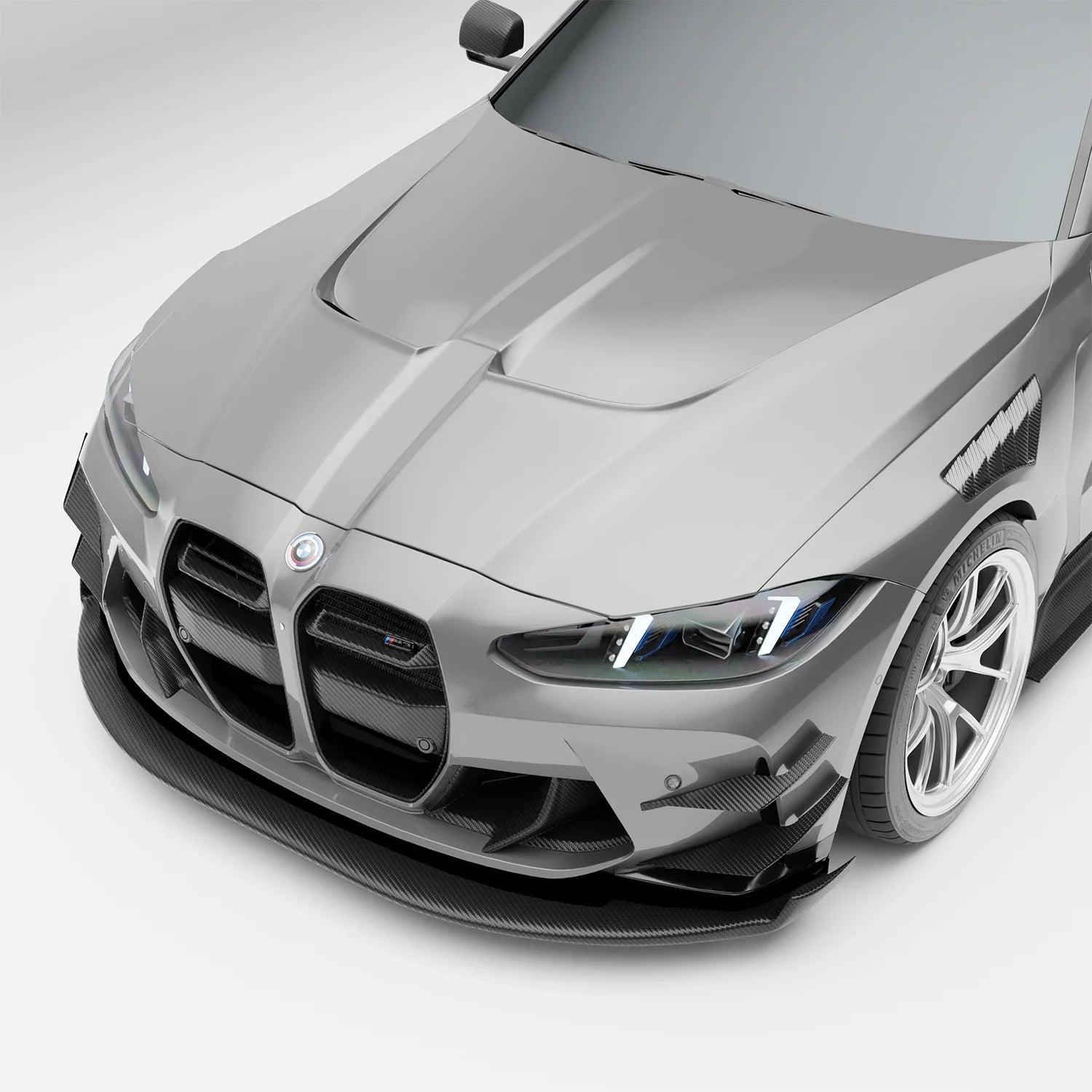 BMW RZ-R Pre-Preg Carbon Fiber Hood for G80/G81 M3