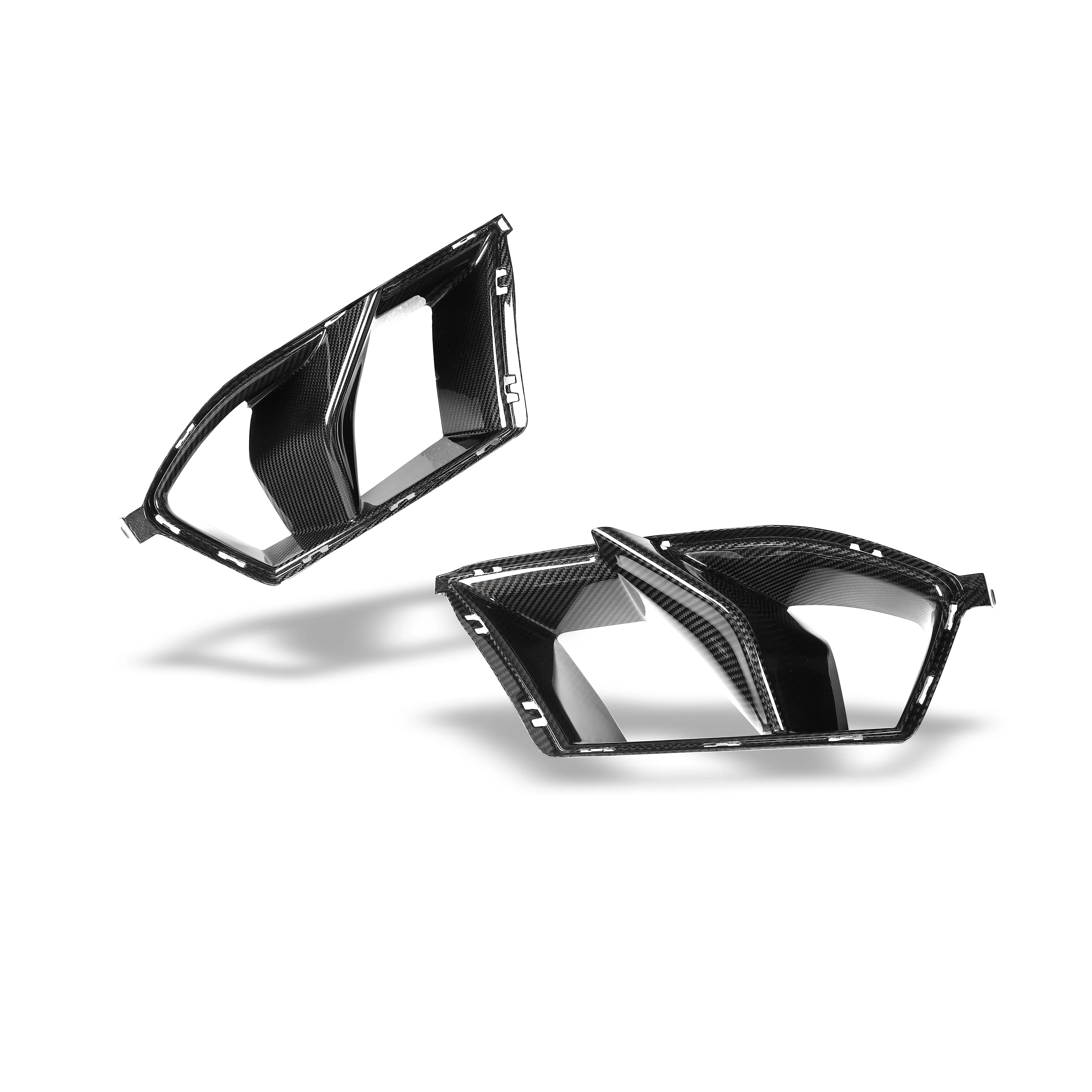 BMW RZ-R Pre-Preg Carbon Fiber Front Bumper Inlets for G80/G81 M3