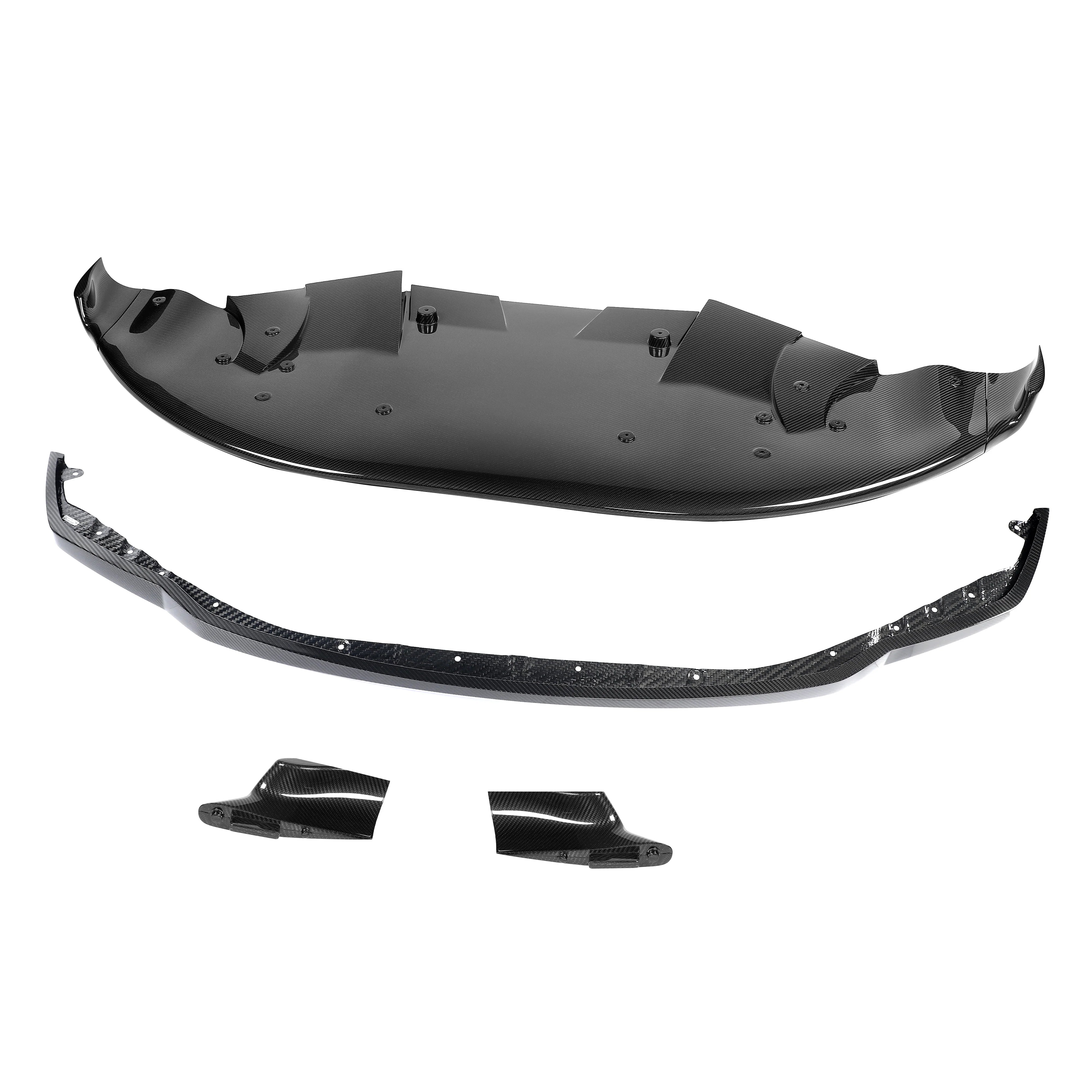 BMW RZ-R Pre-Preg Carbon Fiber Front Splitter for G80/G81 M3