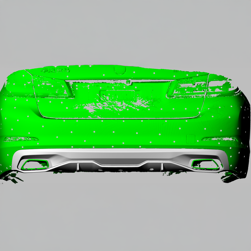 BMW Carbon Fiber M Performance Style Rear Diffuser for G30