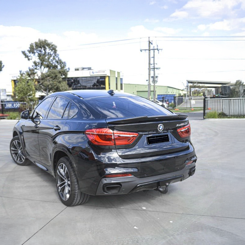 BMW Carbon Fiber PSM Style Rear Spoiler for F16 X6