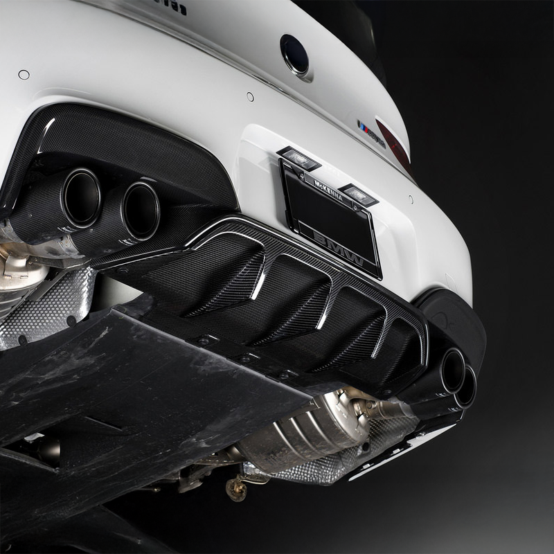 BMW Carbon Fiber V Style Rear Diffuser for F06/F12/F13 M6