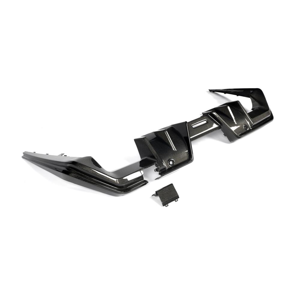 BMW Carbon Fiber JSL Style Rear Diffuser for G90/G99 M5
