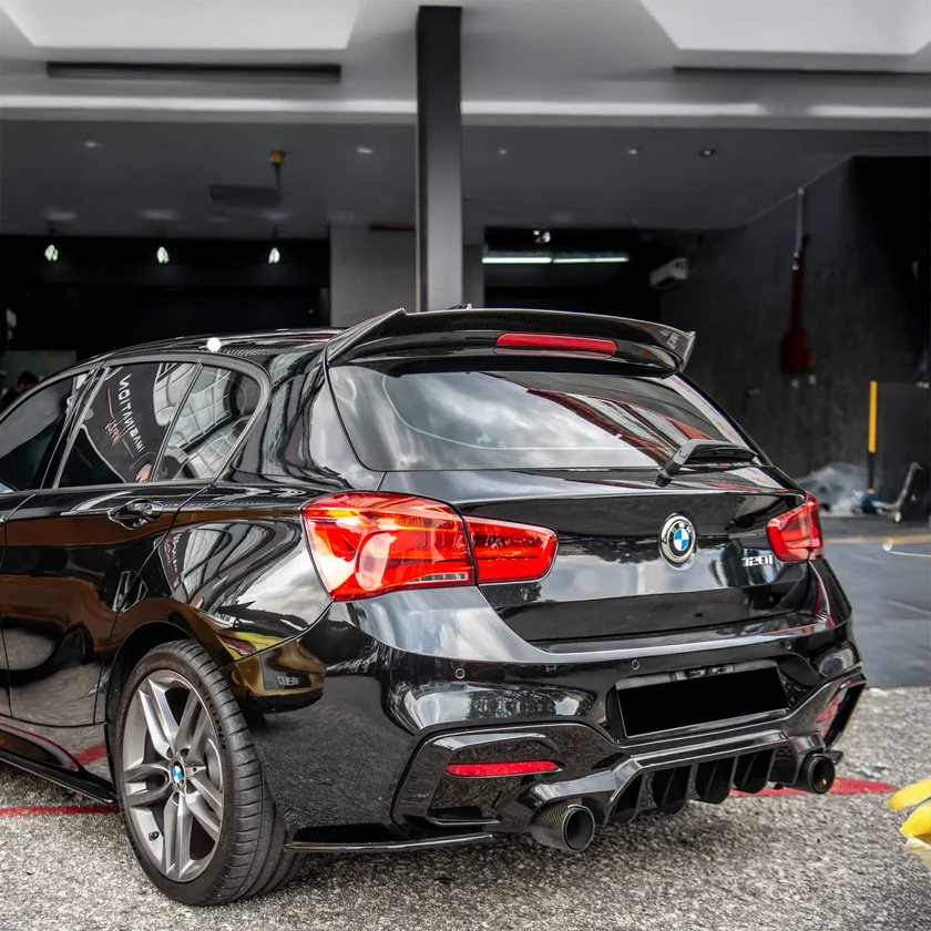 BMW Carbon Fiber R Style Rear Spoiler for F20 1 Series