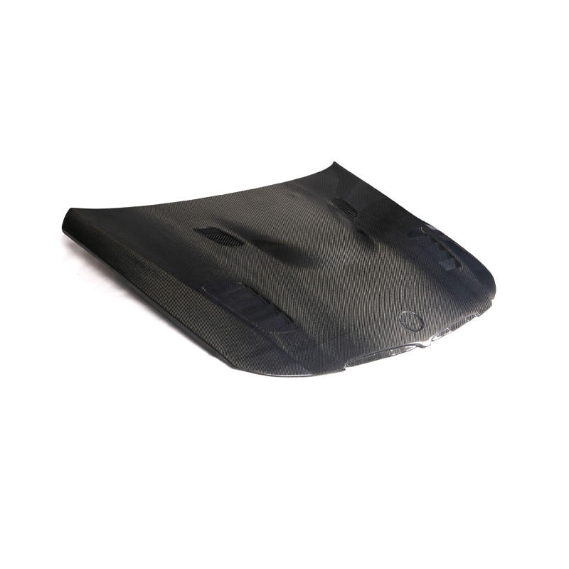 BMW Carbon Fiber V Style Hood for E90 3 Series LCI