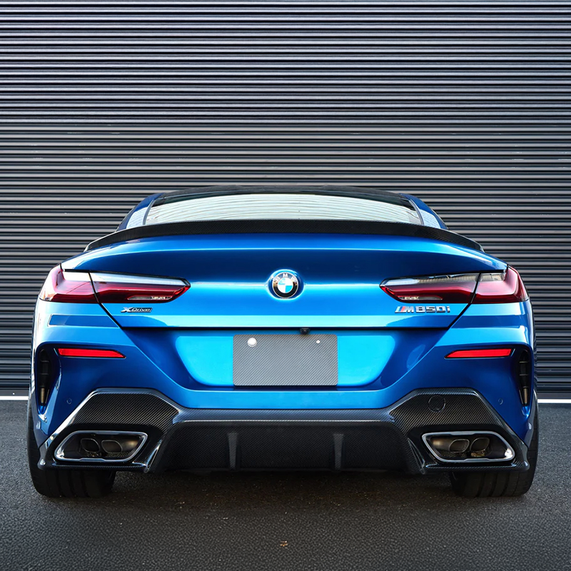 BMW Pre-Preg Carbon Fiber 3D Style Rear Spoiler for G15/G16 8 Series & F92/F93 M8
