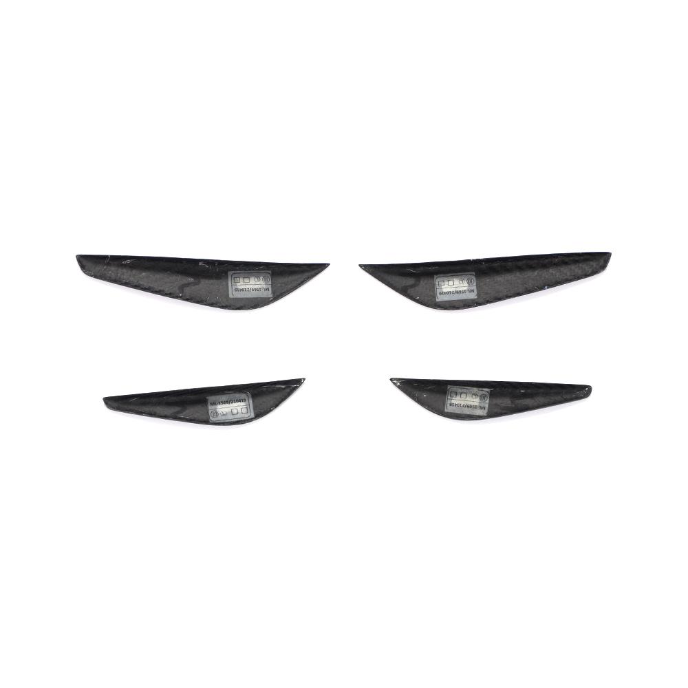 BMW Pre-Preg Carbon Fiber AC Style Front Canards for G14/G15/G16 8 Series