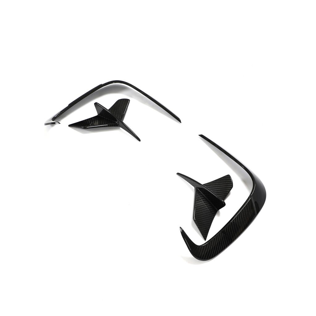 BMW Pre-Preg Carbon Fiber AC Style Rear Bumper Trim for G14/G15/G16 8 Series