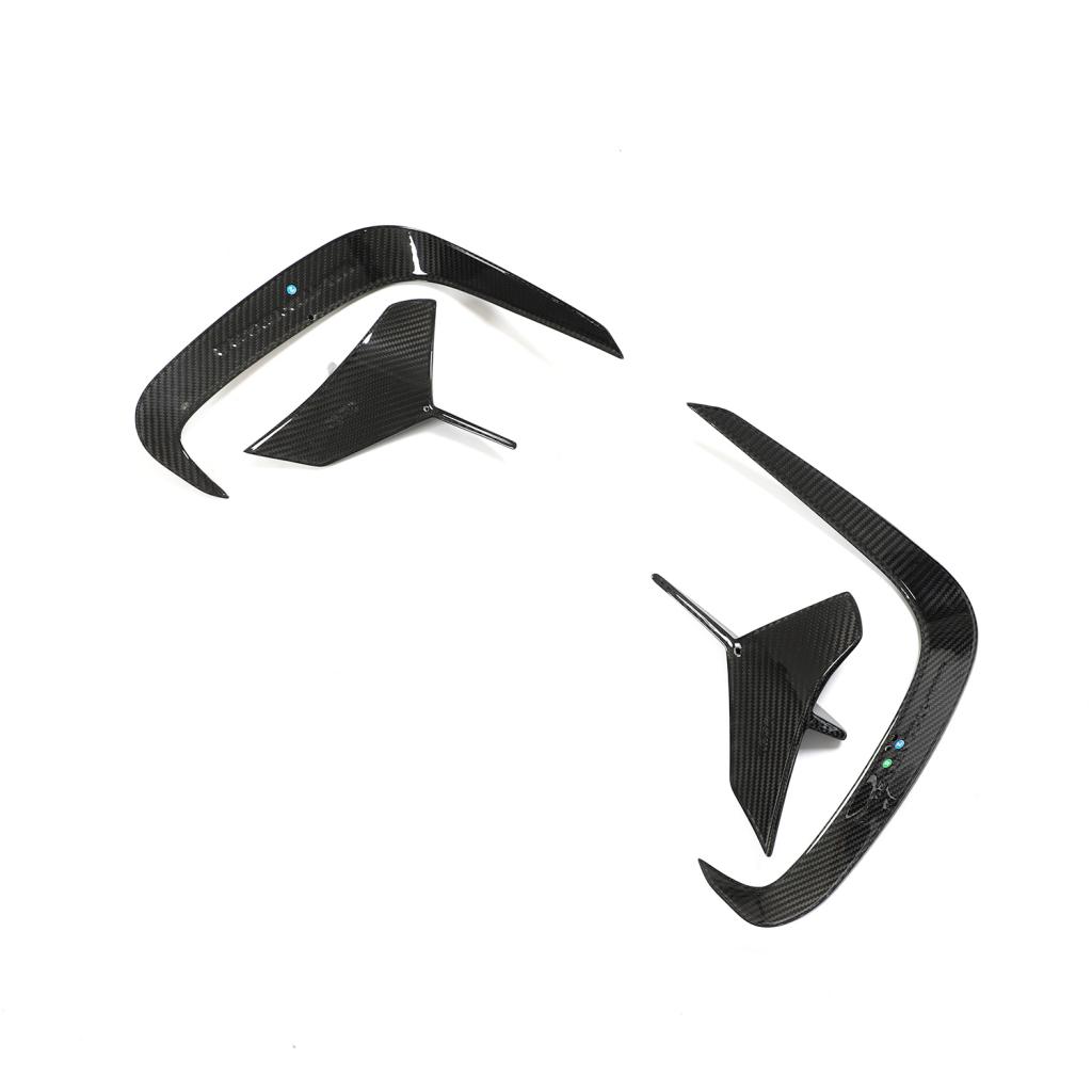 BMW Pre-Preg Carbon Fiber AC Style Rear Bumper Trim for G14/G15/G16 8 Series