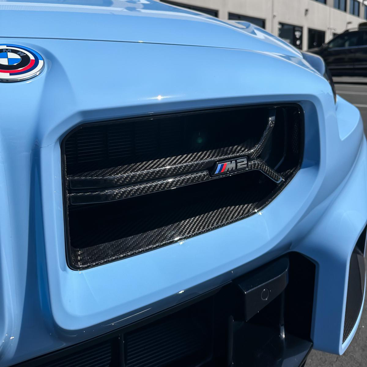 BMW Pre-Preg Carbon Fiber CSL Style Front Grille for G87 M2