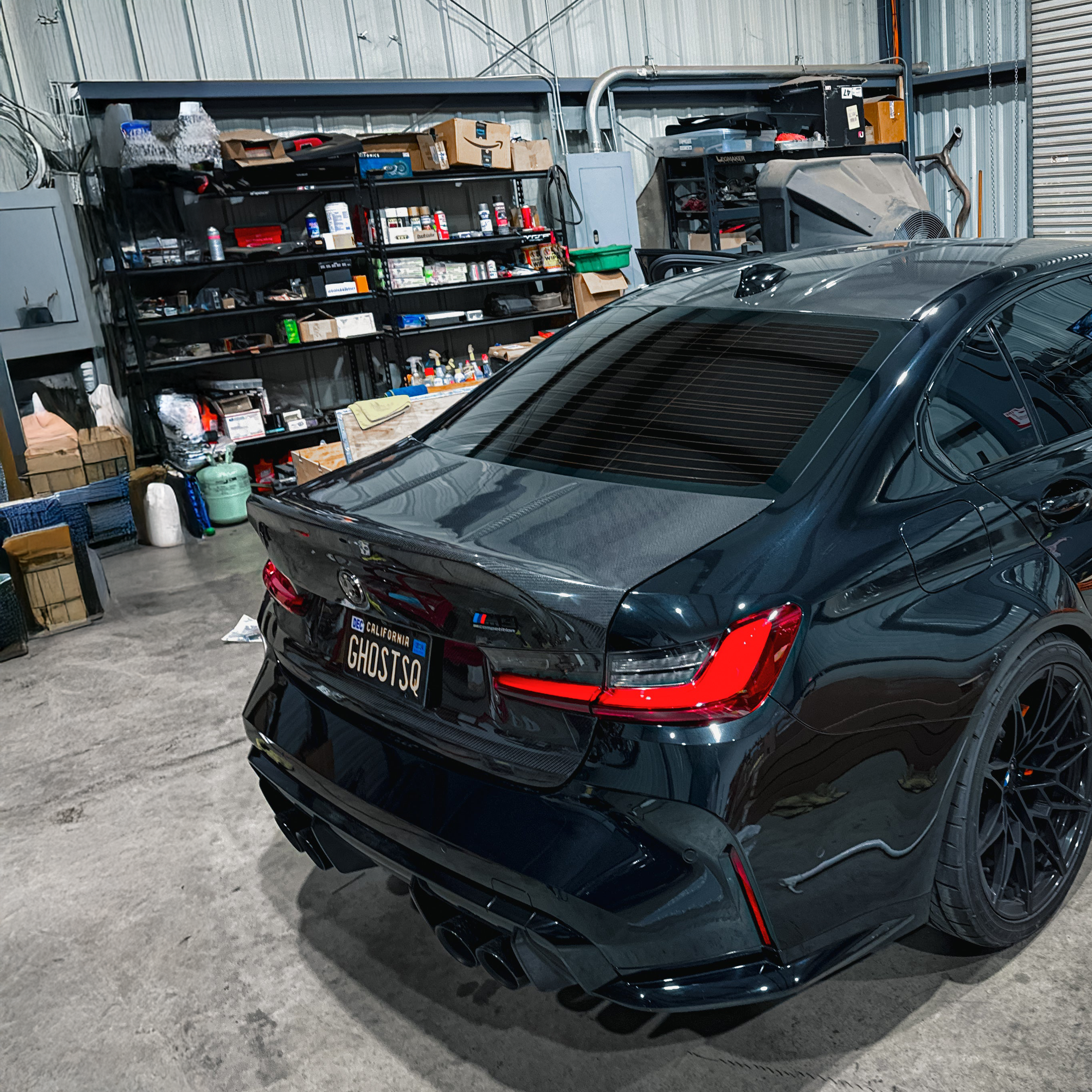 BMW Pre-Preg Carbon Fiber CSL Style Bootlid Trunk for G80 M3 & G20 3 Series