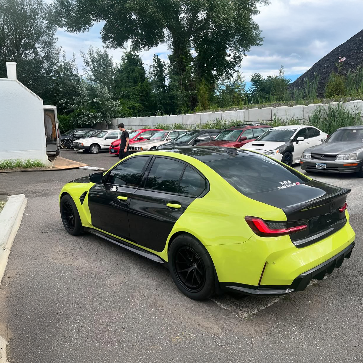 BMW Pre-Preg Carbon Fiber Doors for G80 M3 & G20 3 Series