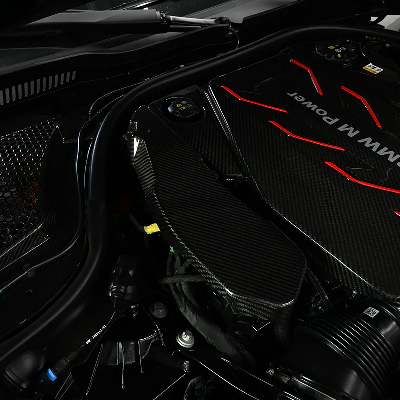 BMW Pre-Preg Carbon Fiber ECU Cover Set for G90/G99 M5