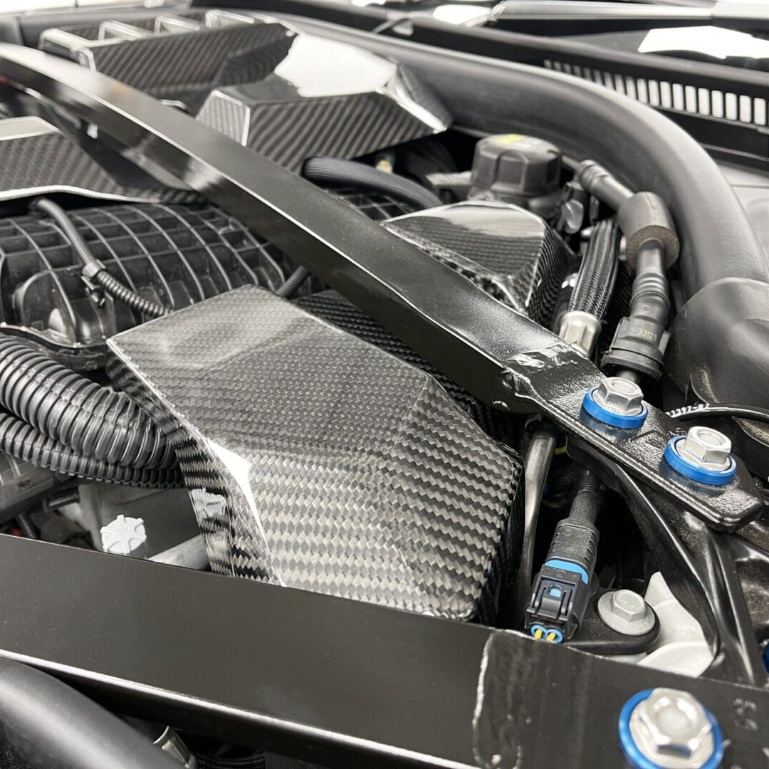 BMW Pre-Preg Carbon Fiber ECU Cover for G87 M2 & G80 M3 & G82 M4