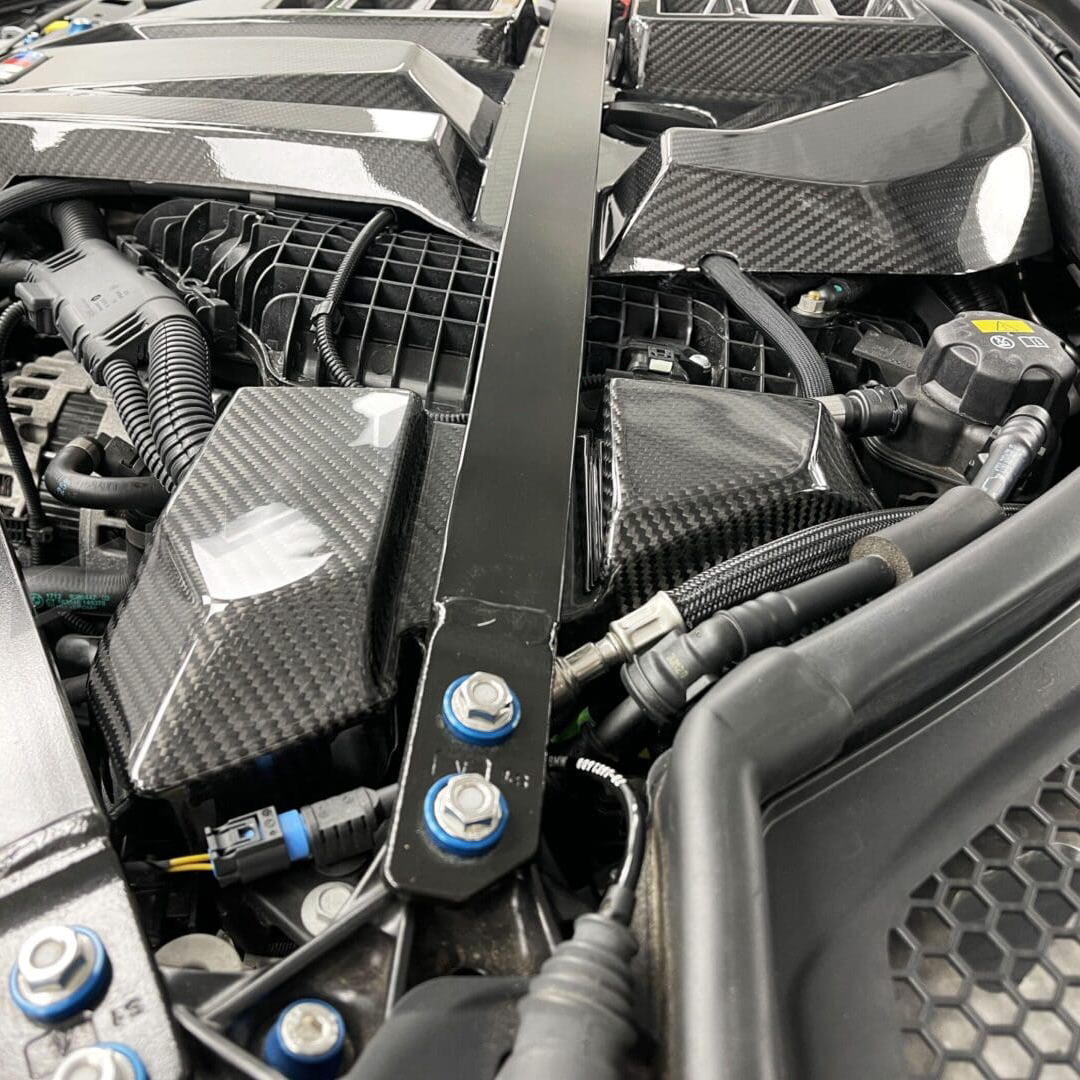 BMW Pre-Preg Carbon Fiber ECU Cover for G87 M2 & G80 M3 & G82 M4