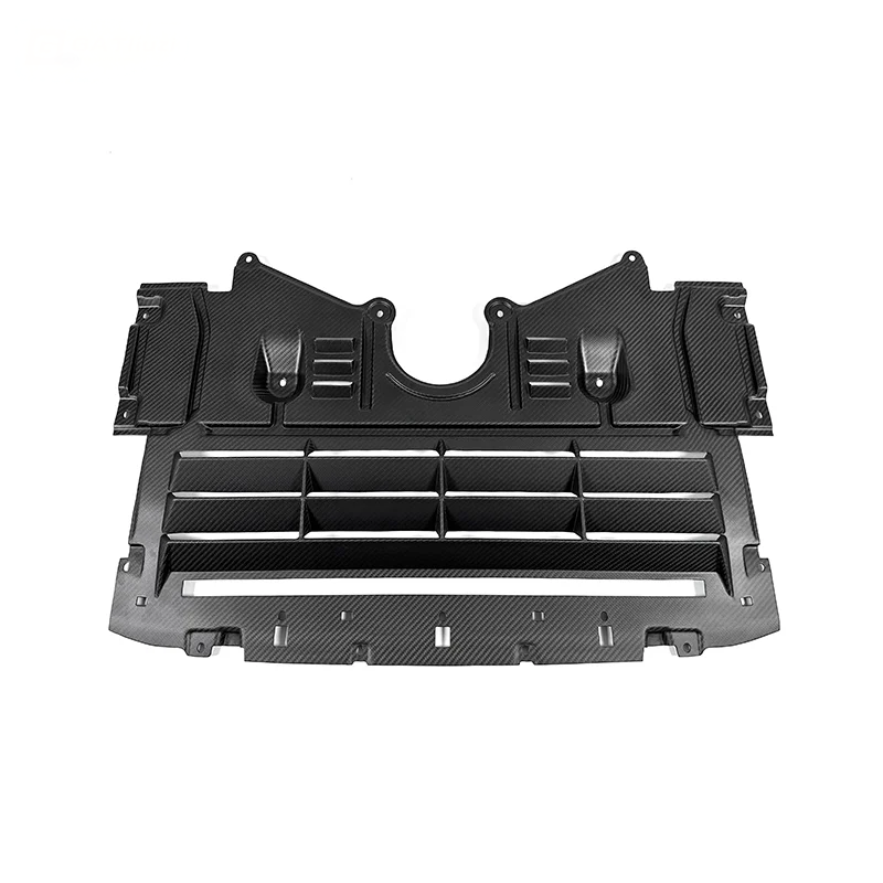 BMW Pre-Preg Carbon Fiber GT Style Oil Cooler Guard for G87 M2 & G80 M3 & G82 M4